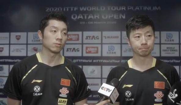 马龙许昕顺利晋级男双决赛,两大主任赛后采访表示,年纪大照样赢 马龙许昕顺利晋级男双决赛,两大主任赛后采访表示,年纪大照样赢