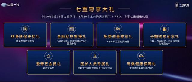 中国汽车品牌硬菜上桌 奔腾T77 PRO在云端脱口秀中上市