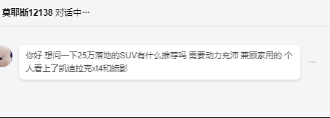 25W落地，动力充沛家用SUV如何选？