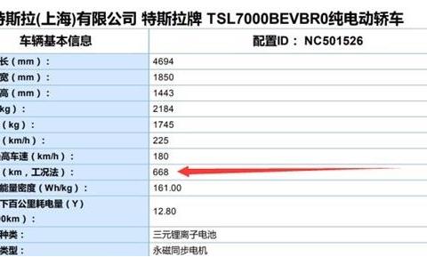 综合续航668km，特斯拉Model 3长续航后驱版国产落实