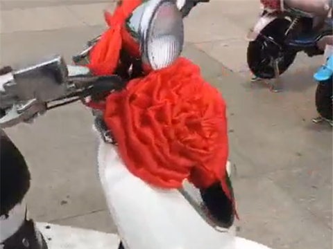 国内最长电动车，可坐8个人，长度超10米，转弯很费劲