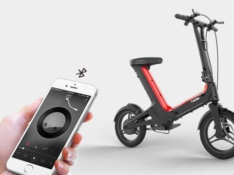 可折叠锂电电动车，碟刹+USB接口，最大续航50公里