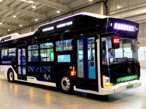 充氢20公斤，续航550公里，陕西首台氢燃料客车正式下线