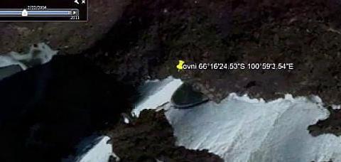 飞船吗？谷歌地图在南极发现“怪异圆盘”，放大后非常清晰