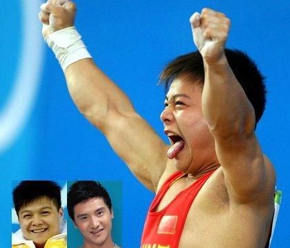 举重冠军龙清泉,身高1米56,“吐舌照”网上爆红