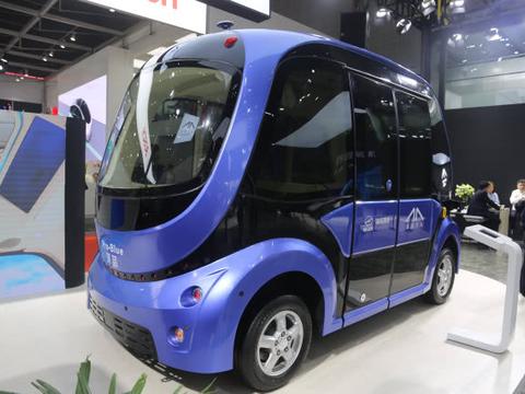 实拍清源汽车Pro-Blue深蓝，L4级别自动驾驶车辆！