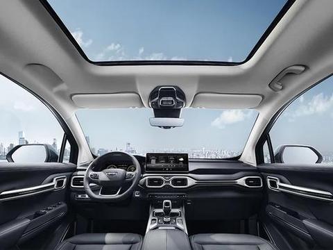 吉利全新SUV内饰官图发布，实用至上