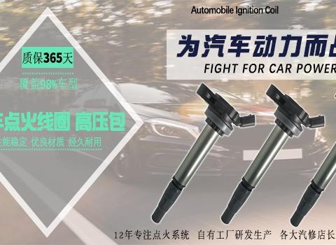 众燧ZHONGSUI点火线圈，用品质和性能赢得市场！