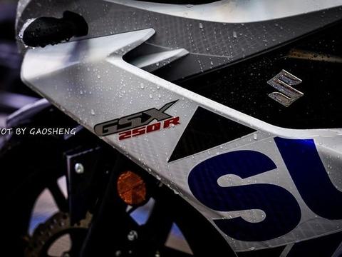 最新款铃木GSX250R，拉花帅气，动力学套件牛，双缸水坑太好了