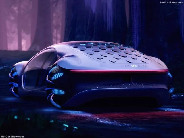 奔驰发布一款“太空战车”，科幻感十足，灵感来自《阿凡达》