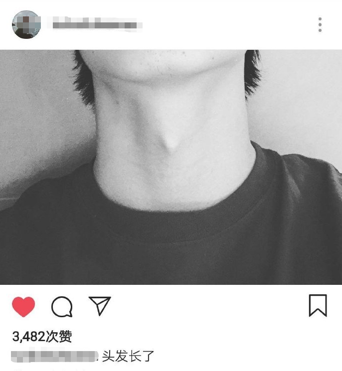 刘昊然久违晒照性感喉结引关注直男审美终于在线了