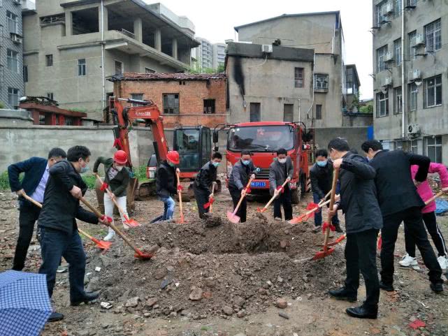 阳新高中学生公寓奠基
