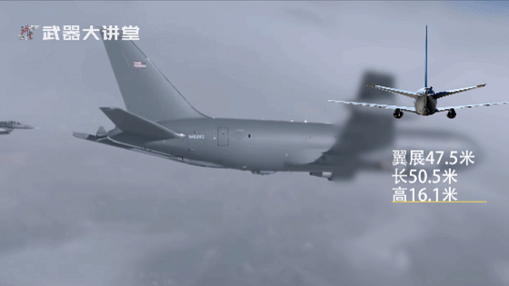 美军最新加油机，客机改装，配备先进技术的KC-46A飞马座加油机