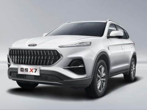 嘉悦X7实车官图发布 将于第二季度上市