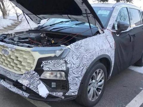 福特全新7座SUV曝光 能否撼动汉兰达的地位