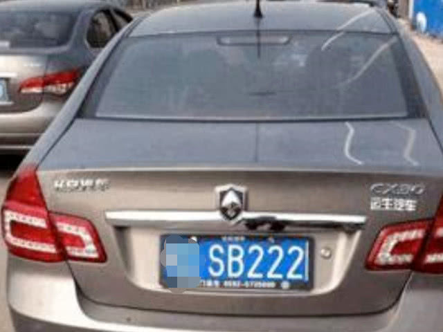 喜从天降,车牌抽到豹子号,车主却愁眉苦脸,网友:这谁好意思挂