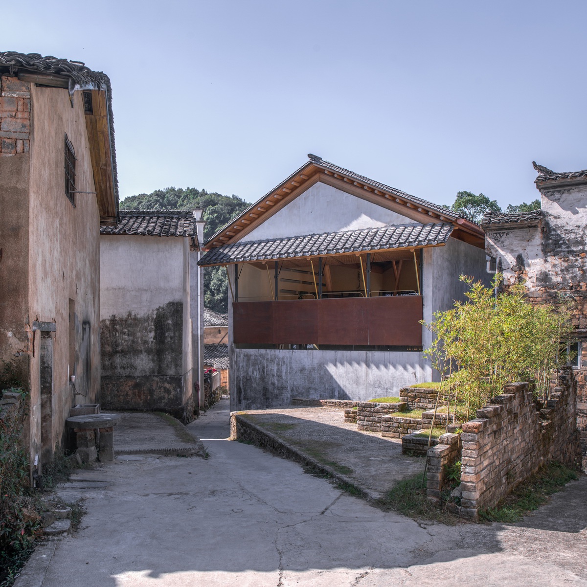 仃屋:南咖啡祁门桃源村店 / 来建筑设计工作室