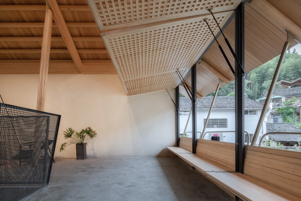 仃屋:南咖啡祁门桃源村店 / 来建筑设计工作室