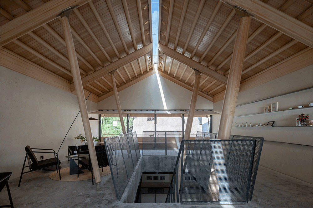 仃屋:南咖啡祁门桃源村店 / 来建筑设计工作室