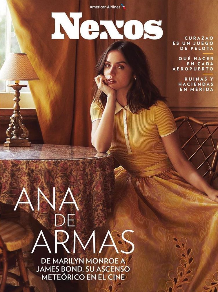 32岁安娜·德·阿玛斯新写真曝光！新任007邦女郎，气质太惊艳啦|好莱坞|本·阿弗莱克|阿玛斯_新浪新闻