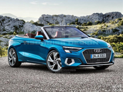 奥迪全新A3敞篷版曝光 与全新奥迪A3共享动力系统