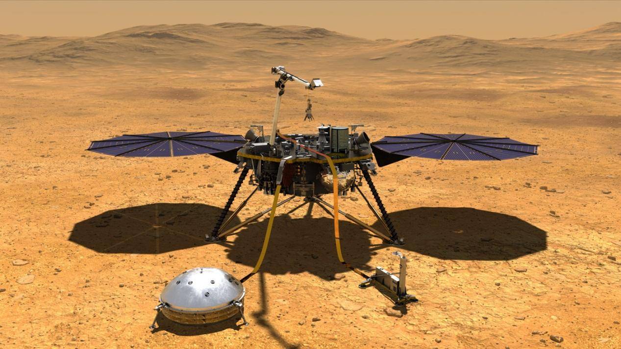 NASA“洞察号”火星探测器摆脱困难,重回战场