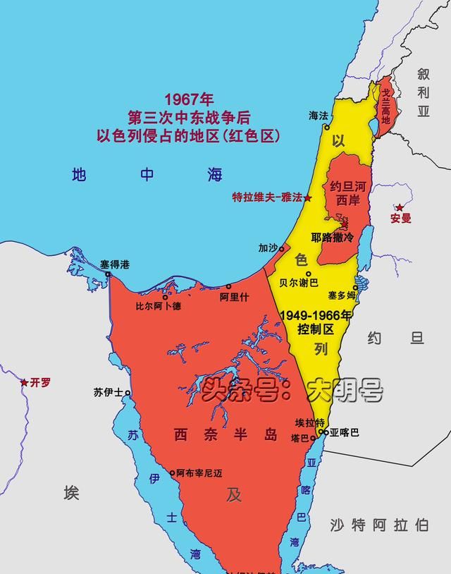 图说约旦将两块土地租给以色列的过程1994年租借2019年收回