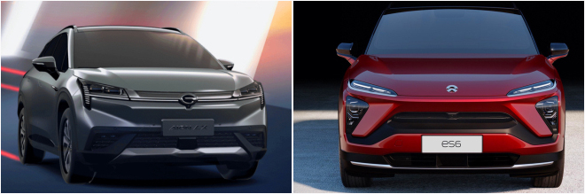 广汽Aion LX PK蔚来ES6,30万级四驱电动车谁更值?