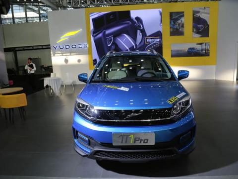 实拍云度汽车-云度派1 PRO，10万级别长续航电动SUV！