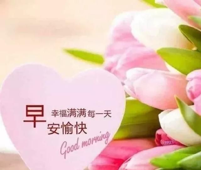 4月9日周四清晨早上好温馨问候语录图片动态表情