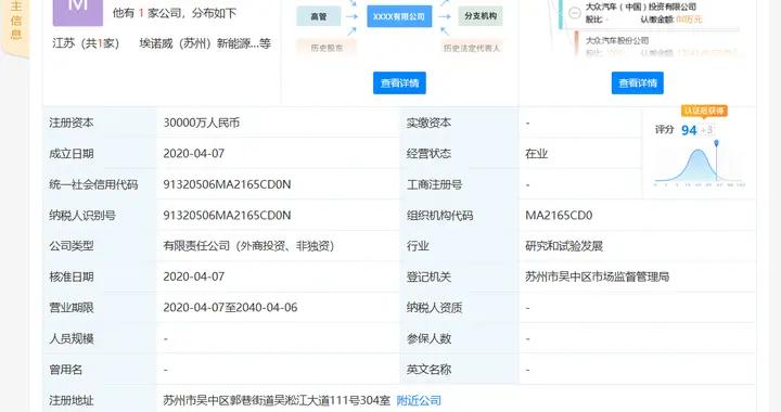 大众中国携手度普新能源 斥资3亿计划推出储能快充桩
