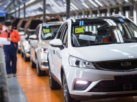 中国3月份新能源汽车的销量下降了53％