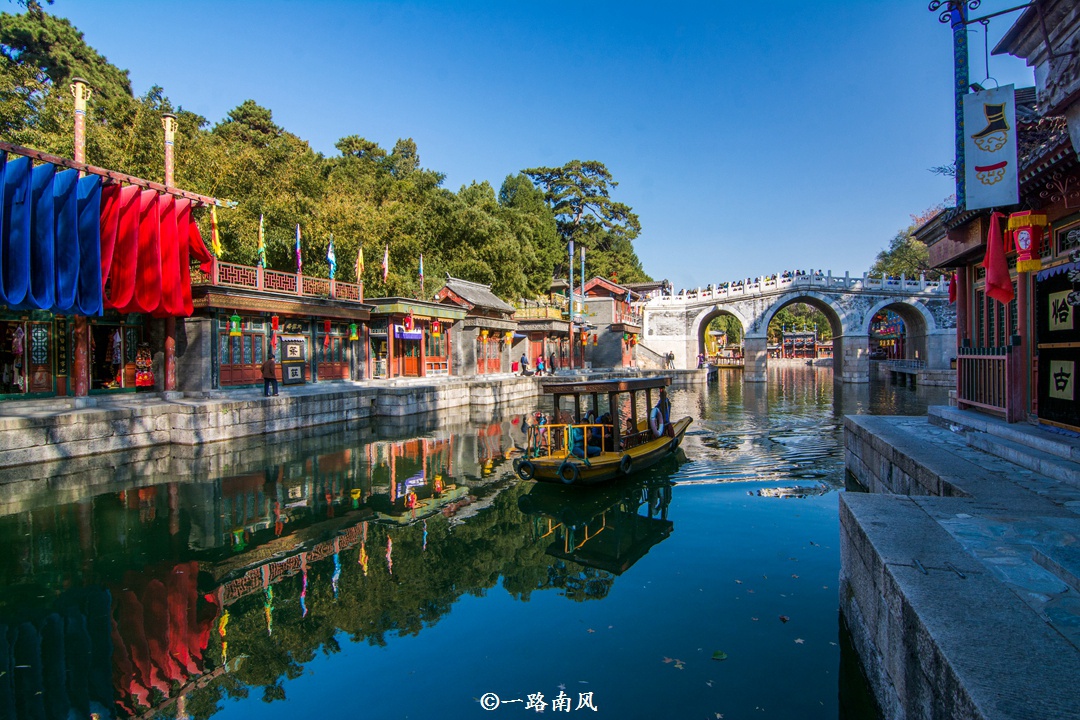 作为世界遗产的北京颐和园，主体景观原来是复制的江南水乡|小桥流水|颐和园|园林_新浪新闻