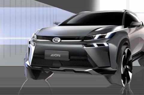 综合续航600公里，定位“20万级”，广汽新能源Aion V设计图曝光