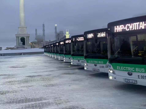 宇通100台纯电动客车助力哈萨克斯坦绿色出行