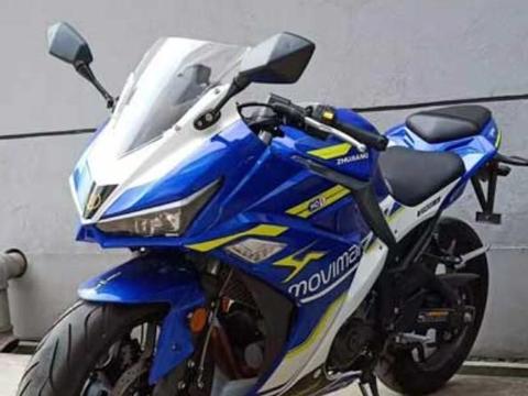 国产500cc双缸大跑车 携多款车型亮相 刀风400请接刀