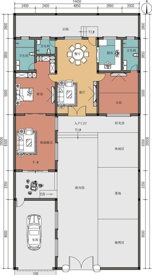 16米x14米建房图纸,14x12米农村建房图纸 分享几套农村建房图纸,最低25