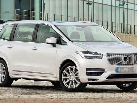 沃尔沃MPV假想图 家族式的设计