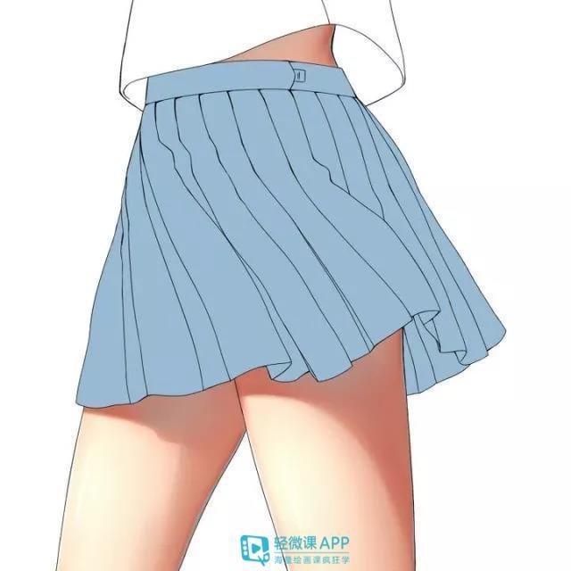 漫画中裙子怎么画3款女孩子裙子的画法