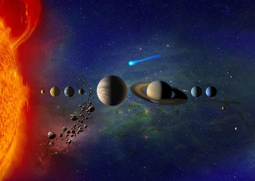 假如八大行星都有人类居住，那么太阳系是一个怎样的世界？