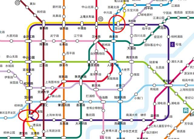 上海轨道交通3号线,4号线的分离计划很少提及