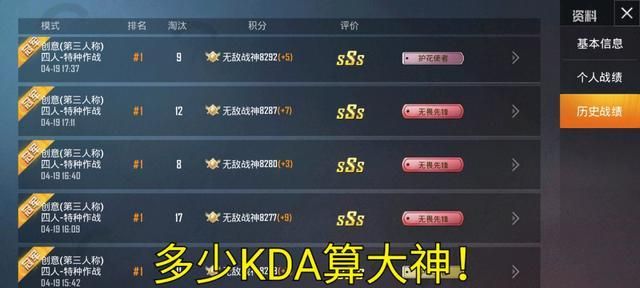 和平精英多少kd才算大神15以下只能算新手玩家