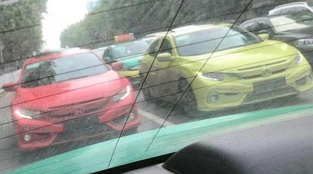 本田思域两厢路试谍照曝光 与海外版车型保持一致