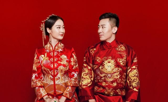 中式婚纱照服装这样搭配让你不落俗|婚纱照|服装|秀禾