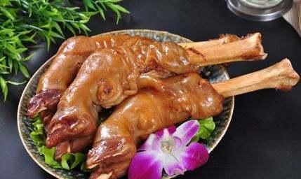 招牌卤羊蹄(另附焯水料,煮制料配方)
