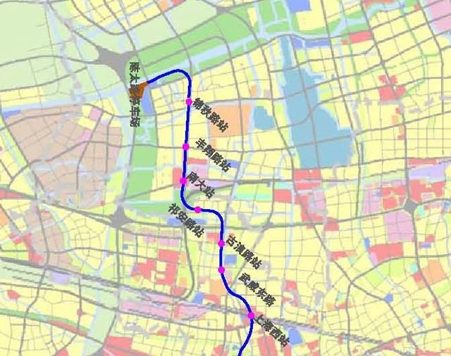上海轨道交通15号线陈太路车辆段开始调试:线路在此处
