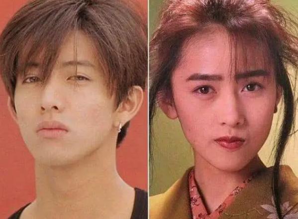 工藤静香颜值问题和陈德容很像,脸歪左右不对称,年纪越大很明显