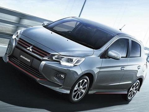 小改款三菱Mirage官图发布，搭载1.2升三缸发动机