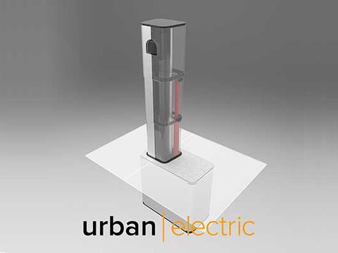英国充电初创公司Urban Electric成功完成路边弹出式充电桩