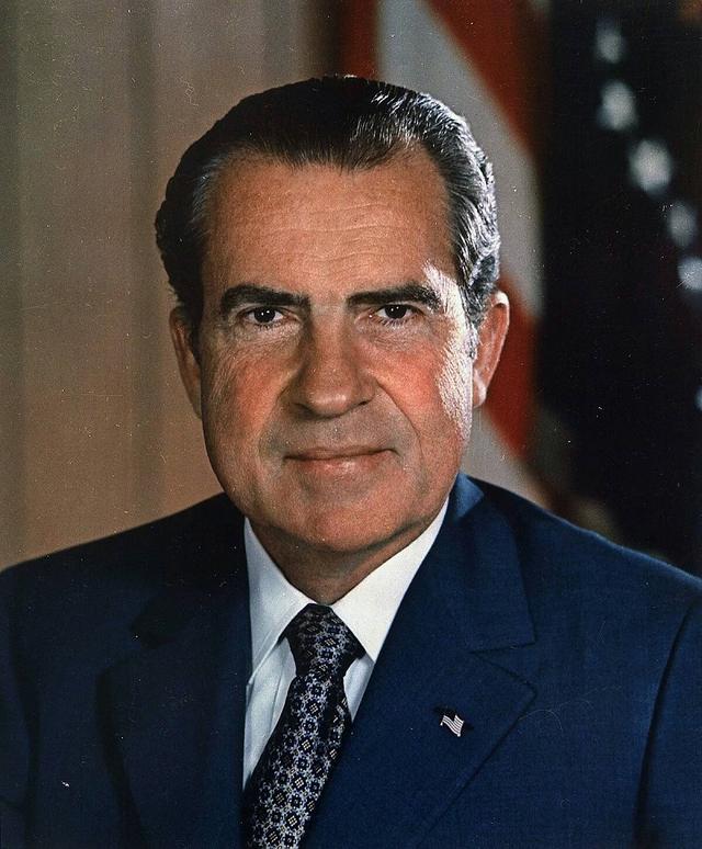美国前总统尼克松